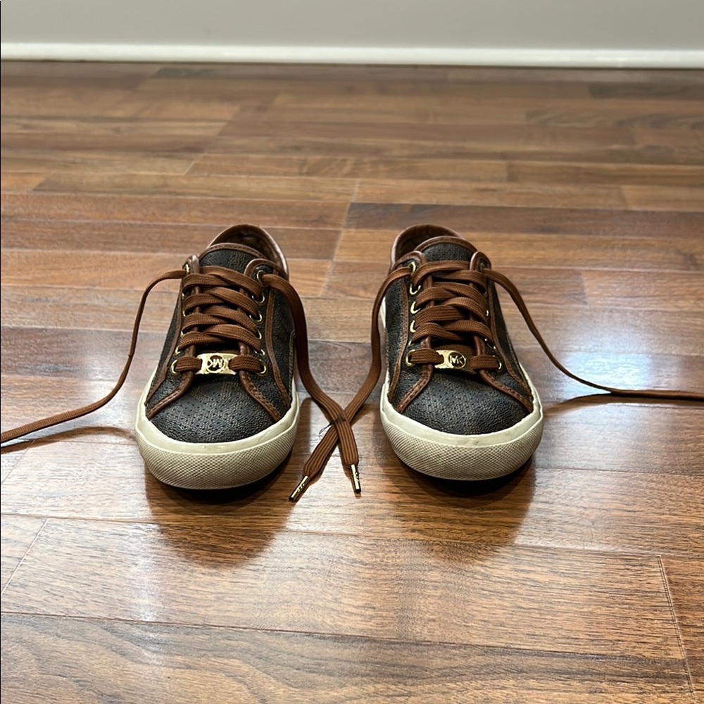 Michael Kors Brown Sneakers Classic Design